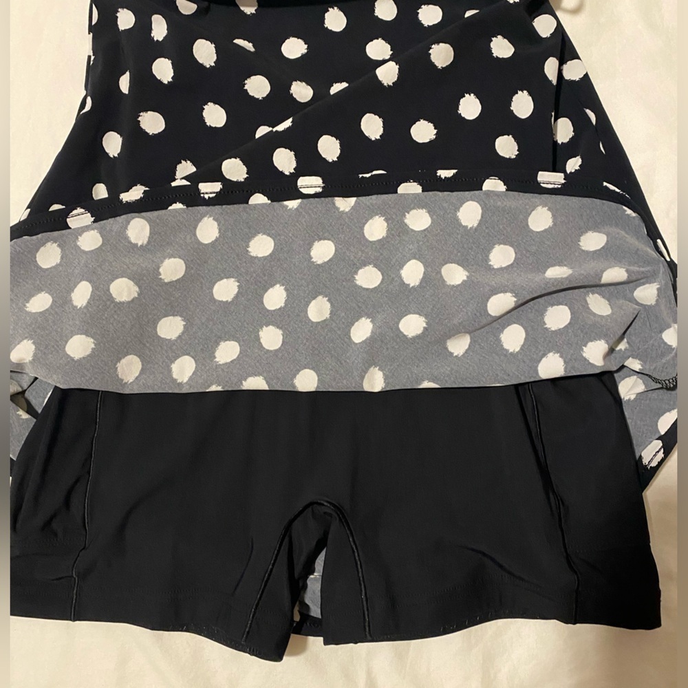 Outdoor Voices Exercise Dress - Black and White Polka Dot - Size Small - Picture 4 of 6